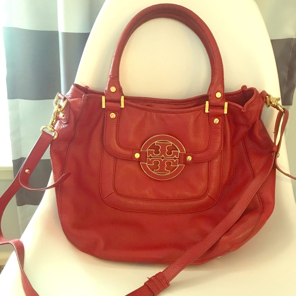 Tory Burch Amanda Hobo with satchel strap